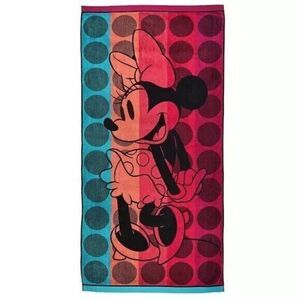 Minnie Mouse Oversized Beach Towel 36" x 72"  Cotton